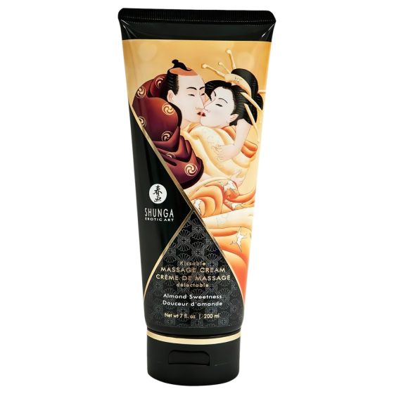 / Shunga - masszázs krém - édes mandula (200ml)