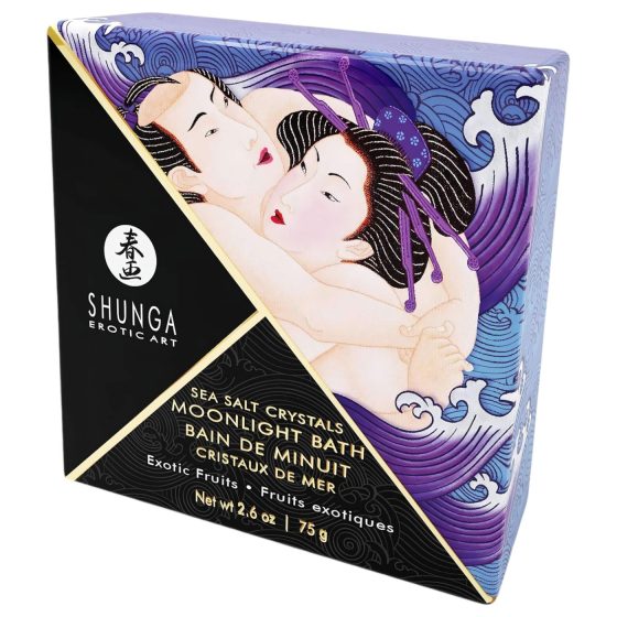 Shunga Exotic Fruits - fürdő kristály holt tengeri ásványokkal (75g)