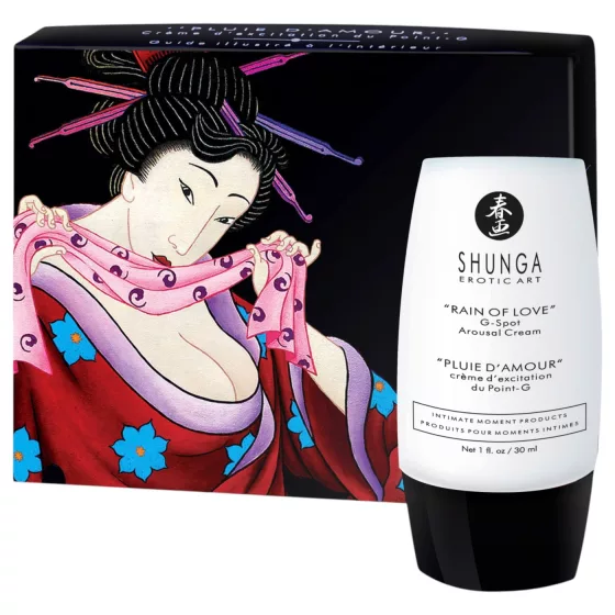Shunga Rain of Love - G-pont izgató krém nőknek (30ml)