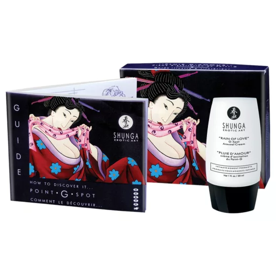 Shunga Rain of Love - G-pont izgató krém nőknek (30ml)