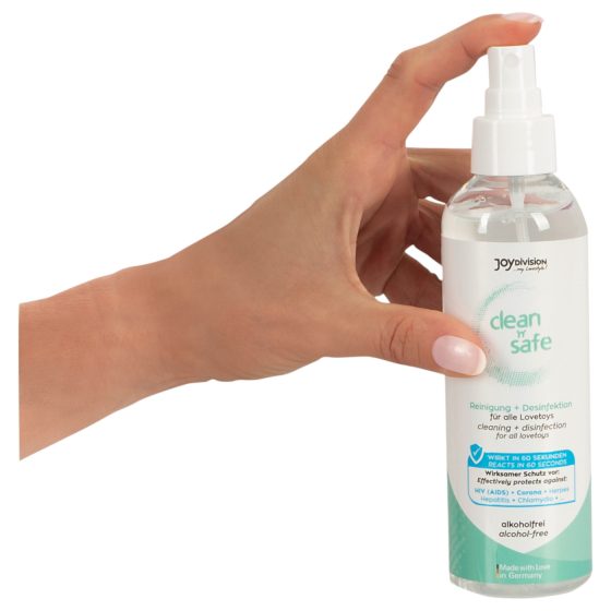 JoyDivision Clean Safe - fertőtlenítő és tisztító spray (200ml)