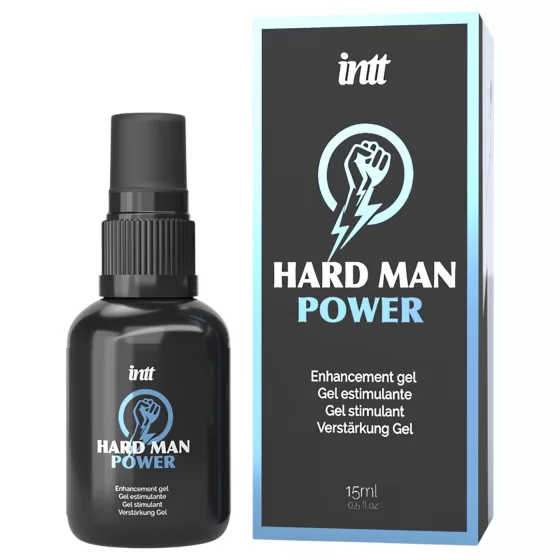 / Intt Hard Man Power - stimuláló gél férfiaknak (15 ml)