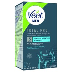   Veet - intim szőrtelenítő krém és balzsam férfiaknak (100+50ml)