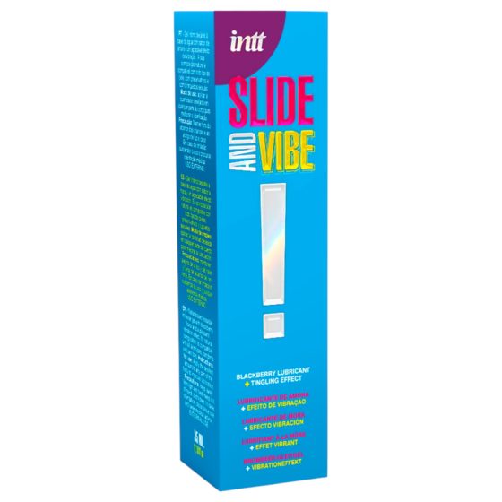 Intt - ehető, bizsergető intim síkosító gél - szeder (35ml)