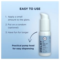 Mister Size - magömlést késleltető gél (50ml)