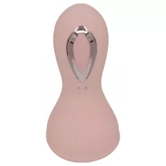   Lonely - akkus, vízálló szívó-nyaló mell vibrátor (pink)