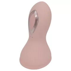   Lonely - akkus, vízálló szívó-nyaló mell vibrátor (pink)
