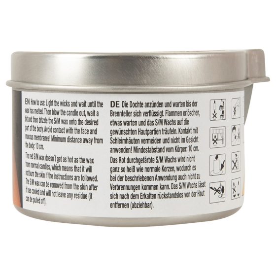 BDSM Kerze - paraffin testgyertya (100ml)