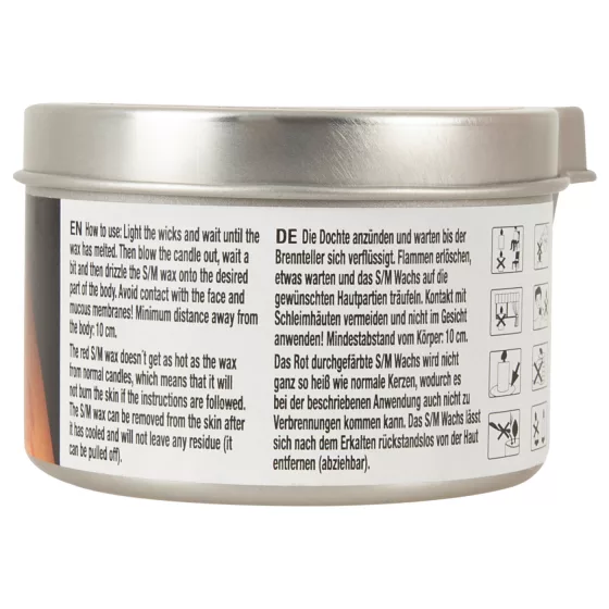BDSM High Temperature - paraffin testgyertya (100 ml)