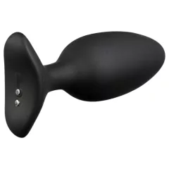   Lovense Hush 2 S - fekete app-vezérelt anál vibrátor (38 mm)