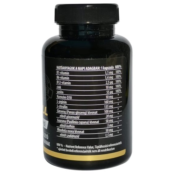 Potebull - étrend kiegészítő kapszula férfiaknak (60db)