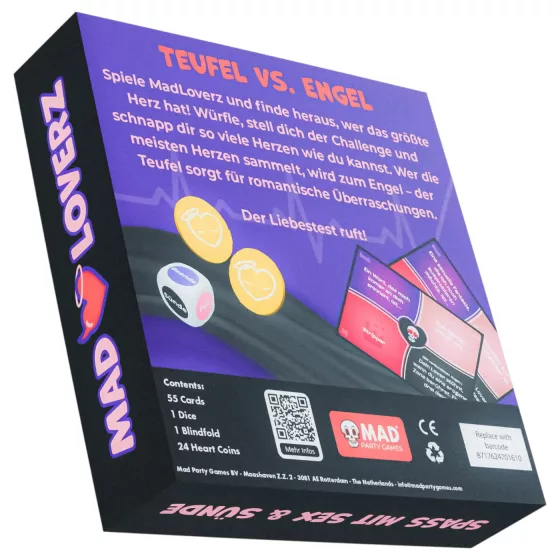 / MadLoverz - erotikus társasjáték német nyelven