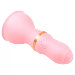 Sunfo - akkus mell vibrátor (pink)