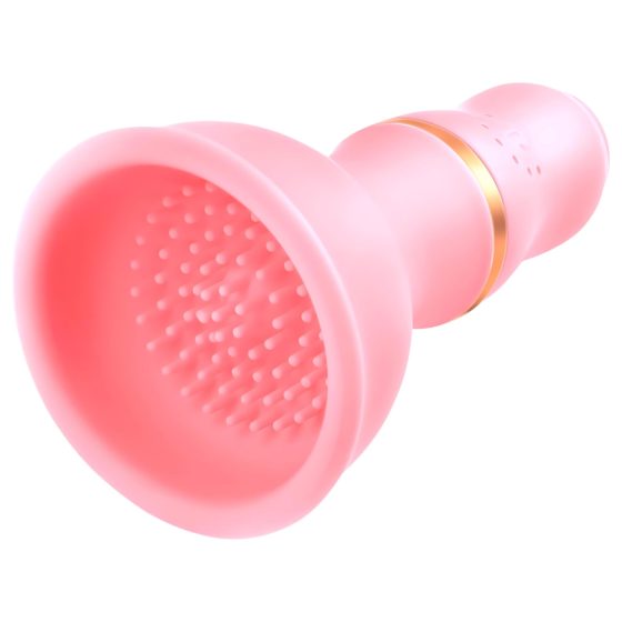 Sunfo - akkus mell vibrátor (pink)
