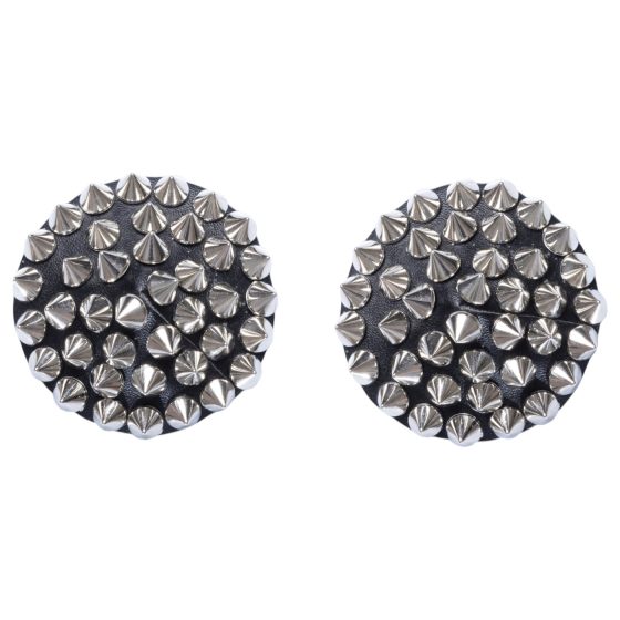 Bad Kitty - szegecses bimbómatrica (fekete)