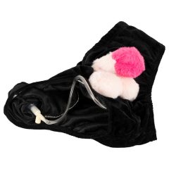 / Pumpás péniszes alsó (fekete)