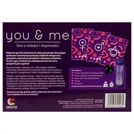 you & me - erotikus párjáték (lengyel)