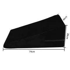 Desirel Magic Pillow - szexpárna - nagy (fekete)