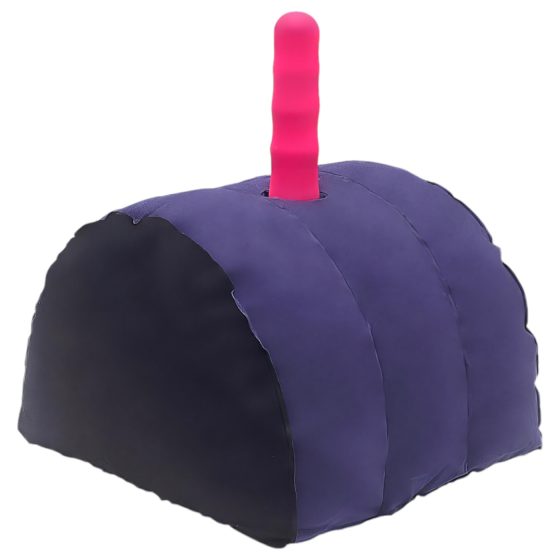 Magic Pillow - Felfújható szexpárna - dildótartóval (lila)