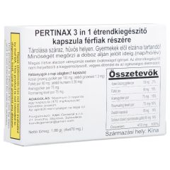   Pertinax 3in1 Plus - étrend kiegészítő kapszula férfiaknak (4db)