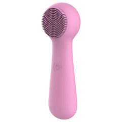   / FaceClean - akkus, vízálló arc masszírozó készülék (pink)