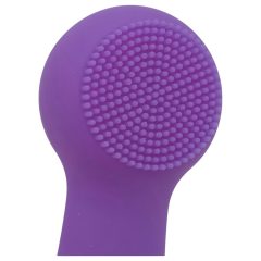   / FaceClean - akkus, vízálló arc masszírozó készülék (lila)