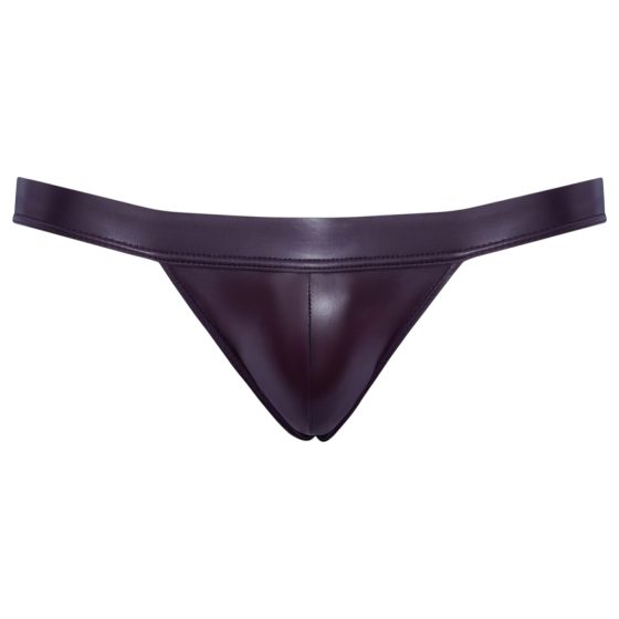 Fényes minimál alsó férfiaknak (fekete)