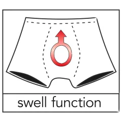 Svenjoyment - Lepatentolható tanga férfiaknak (fekete)