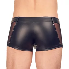 Svenjoyment - fényes cipzáros férfi boxer (fekete)