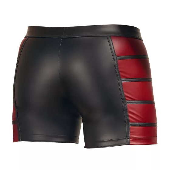 NEK - piros oldal betétes cipzáras boxer (fekete)