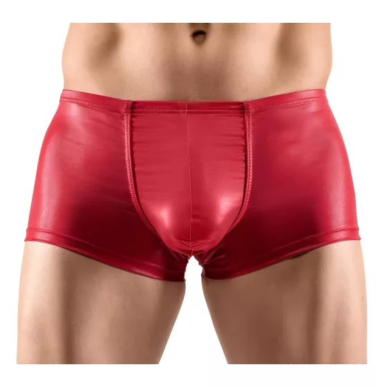 Svenjoyment - fényes push-up férfi boxer alsó (piros)
