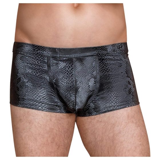 NEK - kígyóbőr mintás boxer (fekete)