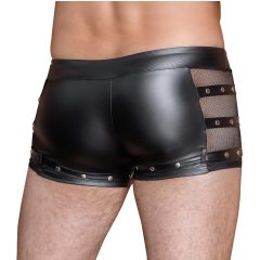 NEK - szegecses, cipzáras boxer (fekete)