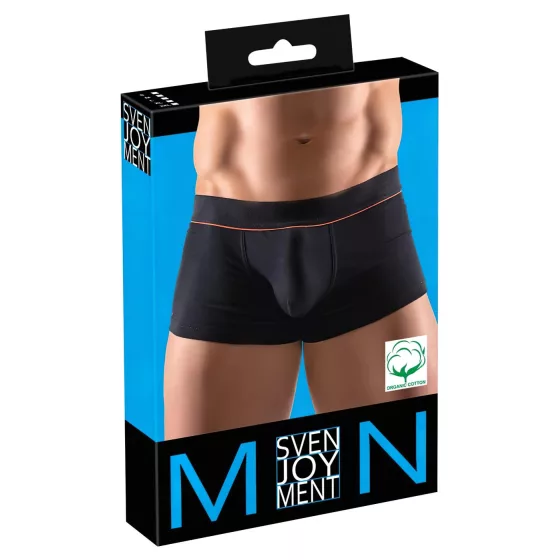 / Svenjoyment - öko-pamut komfort boxer (fekete)