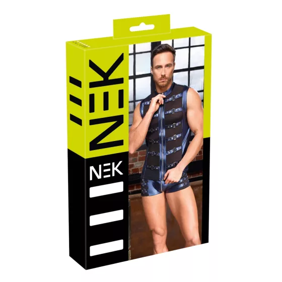 NEK - pántos férfi ing hálós betéttel (kék)