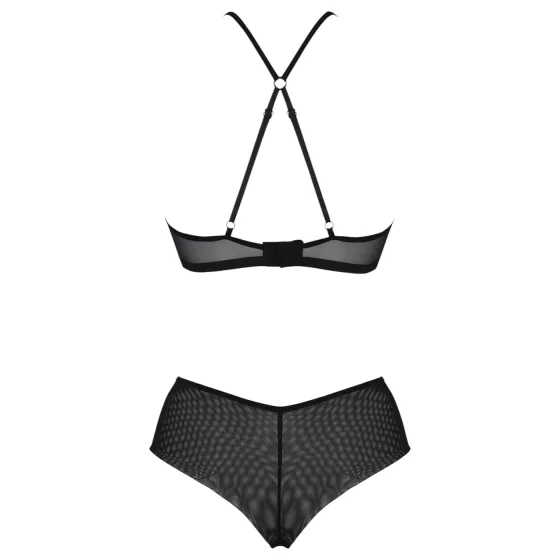 / Passion Eco Kerria - csipke bikini szett (fekete)