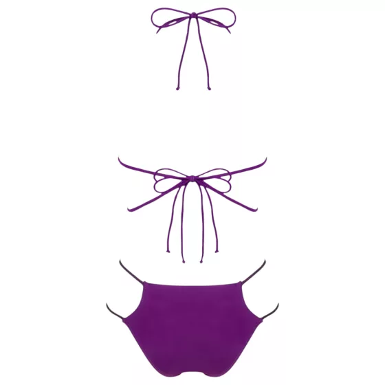 / Obsessive Balitta - fényes, nyakpántos bikini (lila)