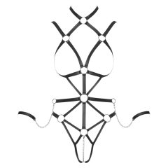 Bad Kitty - testhám body (fekete)