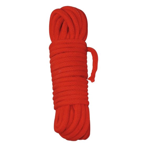 Shibari Bondage kötél - 10m (piros)