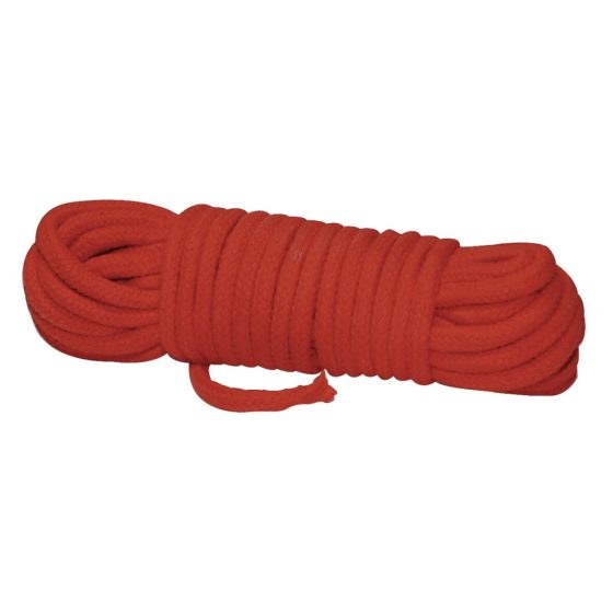 Shibari Bondage kötél - 10m (piros)