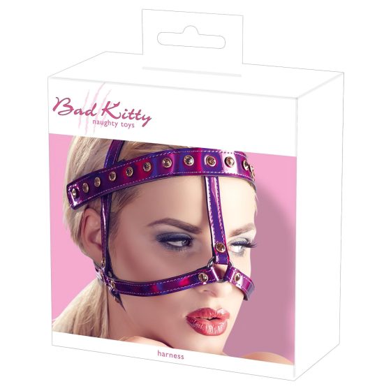 Bad Kitty - strasszos fejhám (rózsaszín)