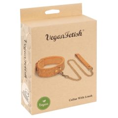 / Vegan Fetish - nyakörv és póráz (parafa)