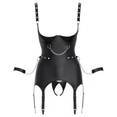 Cottelli - mellemelős bondage szett (fekete)