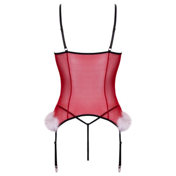 Cottelli - karácsonyi fehérnemű szett (piros)