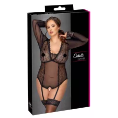 / Cottelli Curves - áttetsző body (fekete)