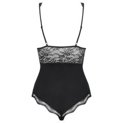 Obsessive Luvae - body átlátszó mellrésszel (fekete)