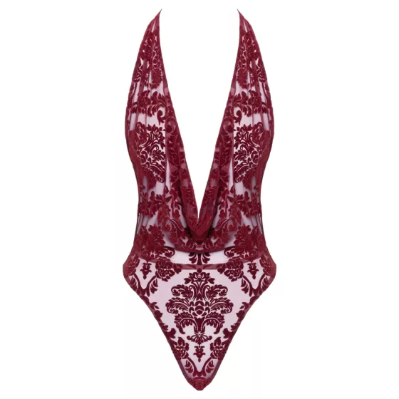 Noir Kink Royal - áttetsző body (piros)