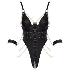 Cottelli - láncos bondage body (fekete)