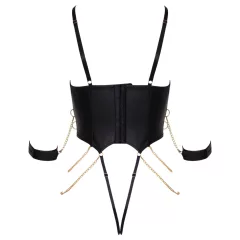 Cottelli - láncos bondage body (fekete)