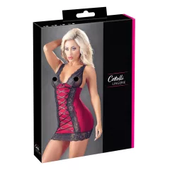 Cottelli - exkluzív fűzős ruha (piros)